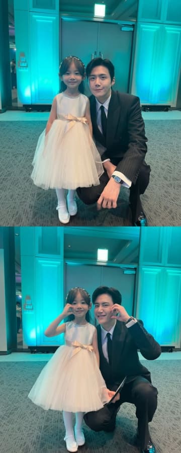 感動の再開！『おつかれさま』キム・ソンホ＆クムミョン子役の可愛すぎる2ショット【PHOTO】