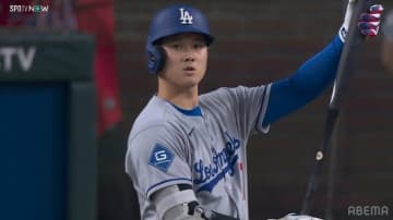 ブーイングも一層！大谷翔平、キレッキレの176キロ爆速打球 8試合連続安打で“6月の大谷”から“5月の大谷”へ進化？