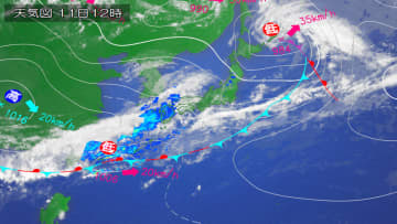 沖縄～大東島・与那国島、明日12日にかけて警報級の大雨となるおそれ