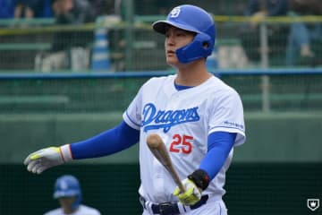 【ウエスタン】中日、5対3で広島に快勝　石川昂弥が3打点　先発・松木平優太8回3失点で勝利導く