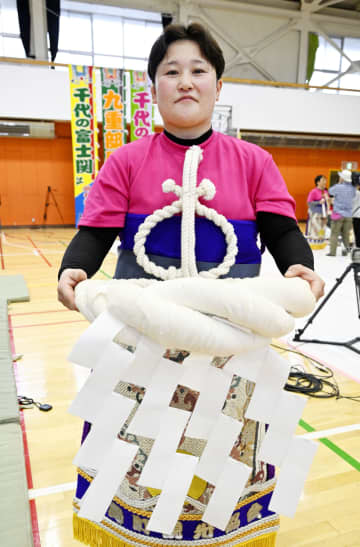 母の日、女性力士が技比べ　2横綱輩出の北海道福島町
