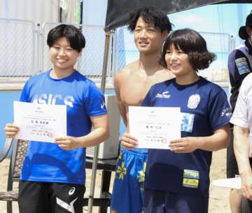 五輪金の桜井、ビーチもV　レスリング女子