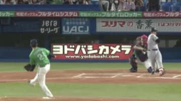 「シビれるナイスピッチ」ヤクルト・吉村貢司郎　1死1・2塁のピンチで連続三振