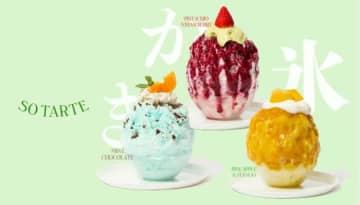 【SO TARTE】夏季限定の｢ヴィーガンかき氷｣が登場♡新作のチョコミントも必見