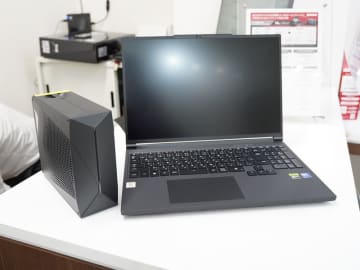 GeForce RTX 5090/5080搭載の水冷ゲーミングノート「G TUNE H6」が登場、実機展示も