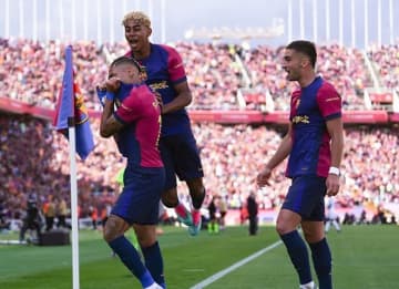 エムバペの２発でマドリーが２－０→バルサが怒涛の４ゴールで前半のうちに逆転！ 大注目のクラシコは壮絶な打ち合いに