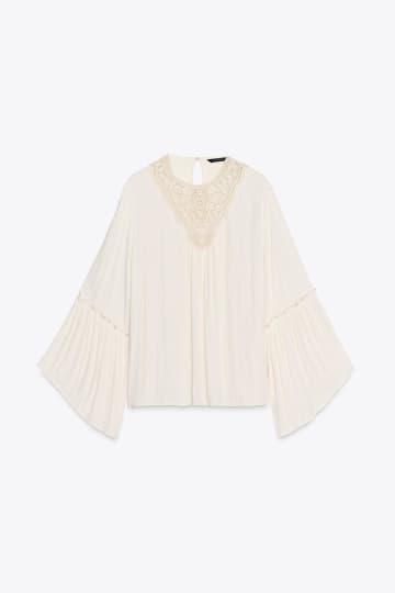デートに着たい1枚♡【ZARA】「甘めブラウス」