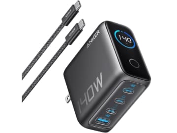 Anker、最大140W出力に対応した4ポートのUSB充電器を発売