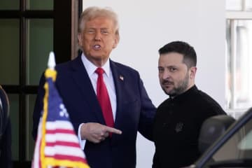 トランプ氏「今すぐ会合持て！」　ウクライナに交渉入り要求