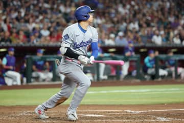 大谷、適時打含む2安打　9戦連続、鈴木ノーヒット