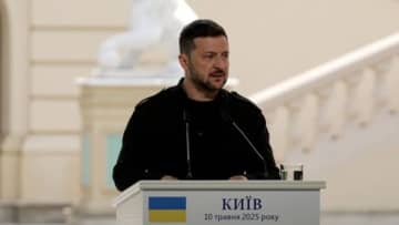 ゼレンスキー大統領、プーチン大統領との会談受け入れ表明