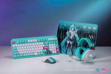 ASUS「TUF Gaming」×初音ミクのコラボゲーミングデバイスが6月中旬発売決定！ ラインナップ公開