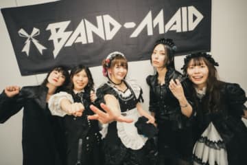 BAND-MAID、メイドの日に全国ツアー幕開け！2025年を駆け抜ける全国ツアーファイナルラウンドのスケジュール発表！
