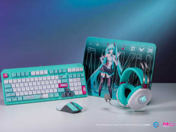 ASUS、初音ミクとTUF Gamingのコラボデバイスを6月に発売