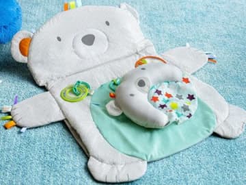 【Amazonタイムセール】はじめてのマット選びに！新生児から使えるプレイマットをお安くゲット♪【最大29％OFF】