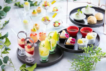 新横浜プリンスホテル、「メロン＆ピーチアフタヌーンティー」を提供　5月12日から31日まで