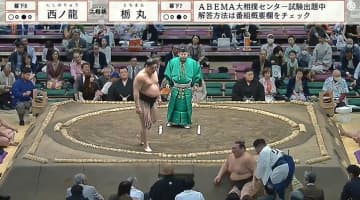 あ、ヒザが…力士に“異変”→「自分でハメてるやん」「力ずくで直した？w」衝撃の展開にファン安堵も騒然 勝った力士は心配顔