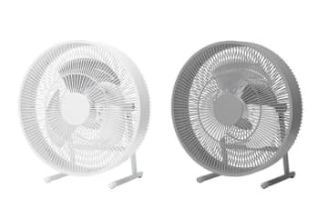 デザイン家電ブランド「±0」がテラスやアウトドアでも使える「テラスファン」を発売　大人気！「テラス家電シリーズ」第2弾