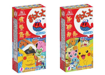 なんと“全75種”のかたちが存在！おっとっとが「ポケモン」とコラボ　コンプしたい菓子型が発表