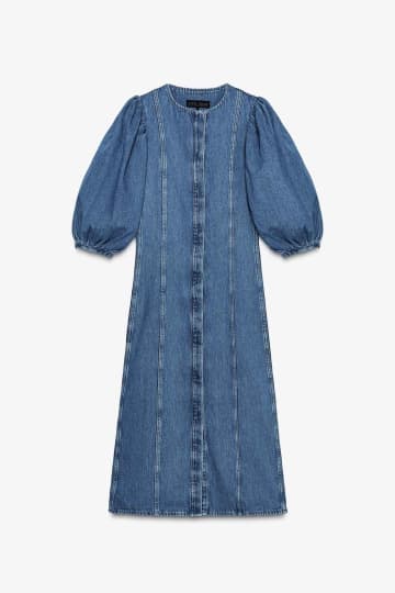 2025年は『デニム』がアツい！【ZARA】へ急げ！「最旬ワンピ」