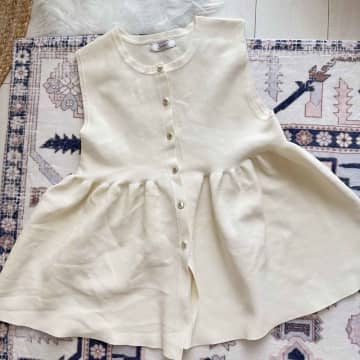 春夏の即戦力に！【しまむら】後ろ姿まで抜かりなし♡「ニットベスト」