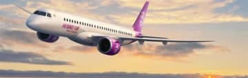 フンヌ・エア「エンブラエル190」 7〜8月に日本へ飛来予定！福岡・宮崎・大分空港