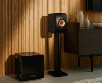 KEF、ブックシェルフスピーカーにサブウーファを組み合わせる体験イベント。オーディオユニオン大阪店