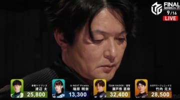 ハラハラ展開も気迫で白星もぎ取った！瀬戸熊直樹、個人2連勝！窮地から復活したトップ目直撃弾「しっかり前を追いたい」／麻雀・Mリーグ