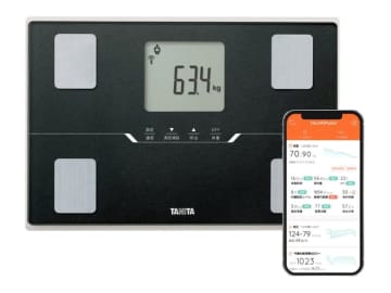 【本日みつけたお買い得品】タニタの体重体組成計が1,200円引き。スマホ対応