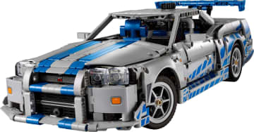 映画のモンスターマシンを組み立てよう！　「レゴ テクニック ワイルド・スピードX2 日産スカイラインGT-R (R34)」、6月1日発売