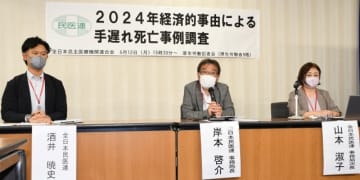 「生活困窮で受診控え」年間48死亡事例…「氷山の一角だ」民医連が制度改善と周知を訴え