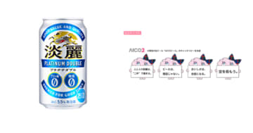 キリンビール、AIコピーライターを活用し「淡麗プラチナダブル」の音声広告を制作