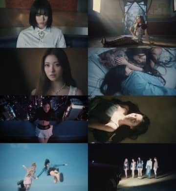 MEOVV、タイトル曲「DROP TOP」MV公開…メンバーの感情表現に注目