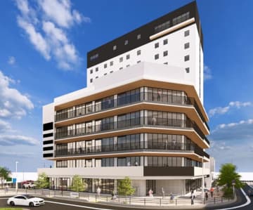 サンフロンティア、豊川駅前複合ビル内にホテル－新三河の新ランドマークに
