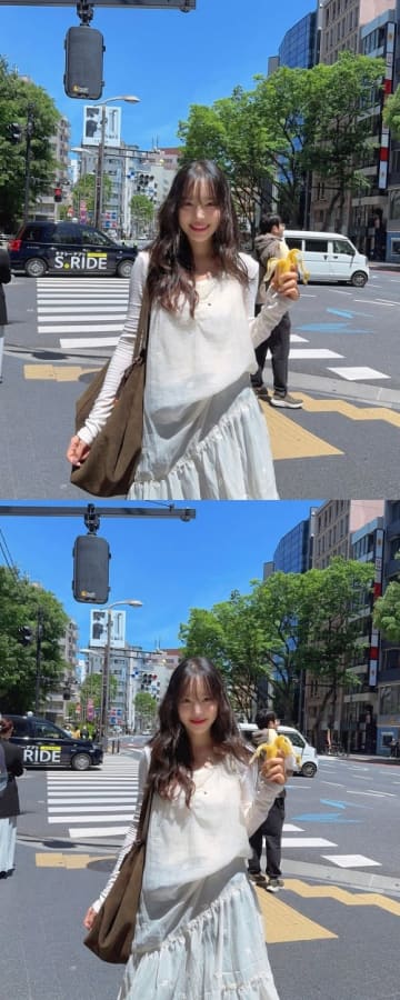 “女性特有のがん”を公表した韓国芸人の妻、東京で見せた笑顔に安堵…20代のような若々しさが話題【PHOTO】