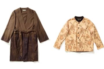 エンポリオ アルマーニ×アワー レガシー“和装”着想のローブや猫プリントTシャツなど