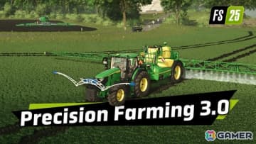 「ファーミングシミュレーター 25」新機能と6台の新しい農機が追加される無料DLC「Precision Farming 3.0」が登場！
