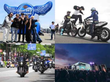 【ハーレー】横浜で開催された「BLUE SKY HEAVEN 2025」が1万4,000人の来場者で大盛況のうちに閉幕