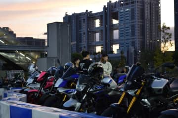 夜のお台場にバイクが押し寄せる #MT夜会　"The Dark side of Japan Night Meeting 2025"