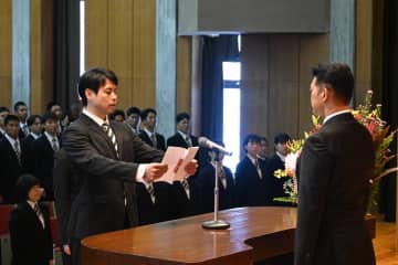 【日本競輪選手養成所入所式】神山雄一郎新所長のもと第129、130回生が入所　山本真「日々努力していきたい」