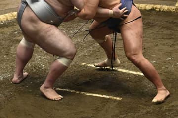 「推せる化粧まわしNo.1」　大相撲で本人“そっくり”なデザインに視聴者釘付け「似てるw」