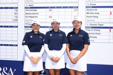 日本チームが首位発進　長澤愛羅＆岩永杏奈が個人トップ【クイーンシリキットカップ】