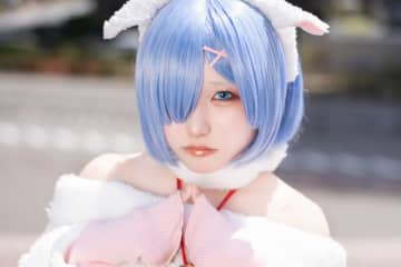 【コスプレ】あまりに可愛い、童話の羊さん！「リゼロ」レムの福岡美女を発見【写真7枚】