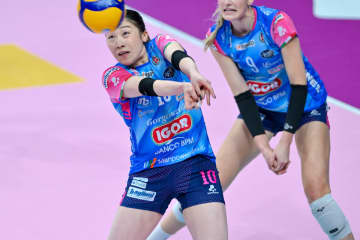 ノヴァーラの石川真佑が来季へ抱負「自分がトップレベルで戦える選手であることを証明したい」