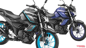 25万円のハイブリッド軽二輪ネイキッド！ 空冷150ccの人気車「FZ-S Fi」にインド初のシステム搭載