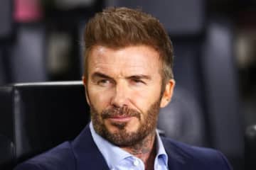 デビッド・ベッカムが勝利したチームの投稿に苦言「少しは敬意を」