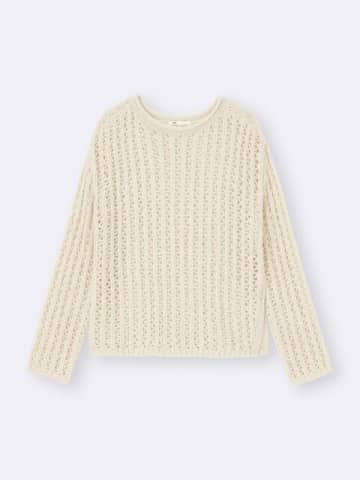 GUの「透け感ニット」が春夏コーデの即戦力♡値下げしてるのもあるから早めにゲットして！