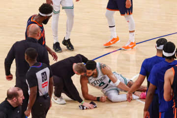 NBAテータムがアキレス腱断裂　セルティックスの看板選手