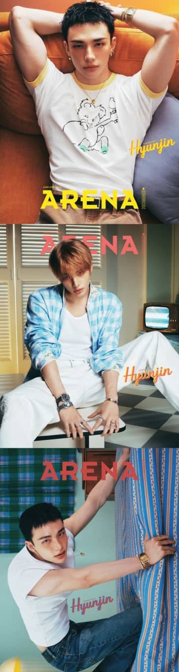 Stray Kids・ヒョンジン、筋肉質な腕露わな夏ルック！ファン想いな一面も「STAYと永遠に一緒に」【PHOTO】