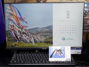 ドスパラ本店で月替りカレンダーの無料配布が実施中、作品応募でドスパラポイントプレゼントも